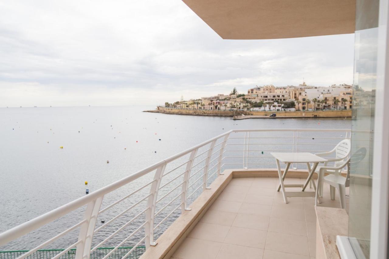 Riviera Holiday Apartments - Seafront - Wifi Marsaskala Zewnętrze zdjęcie